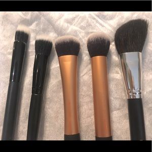 Makeup brushes bundle. Kodi professional, Elf, Real technics.